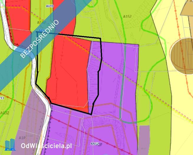 Działka przemysłowo usługowa