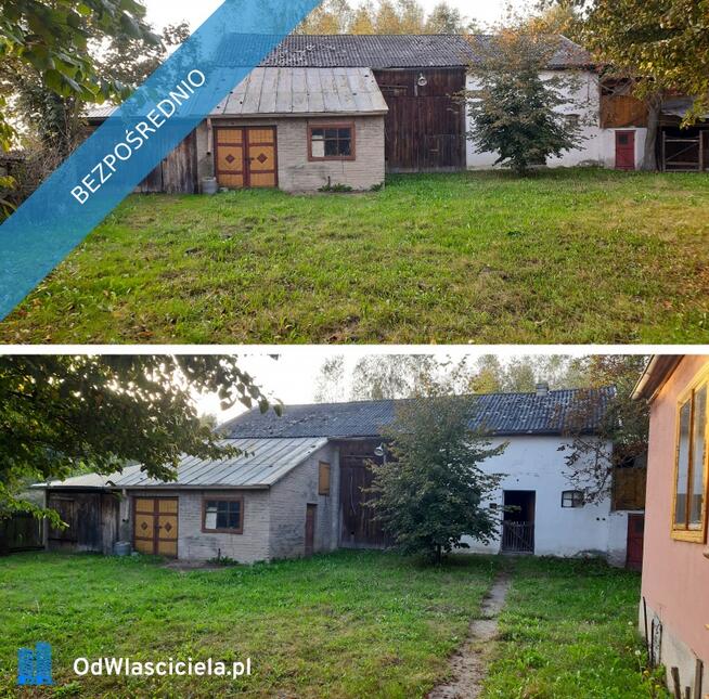 Dom, bud. gospodarcze i 3000m.kw. działki