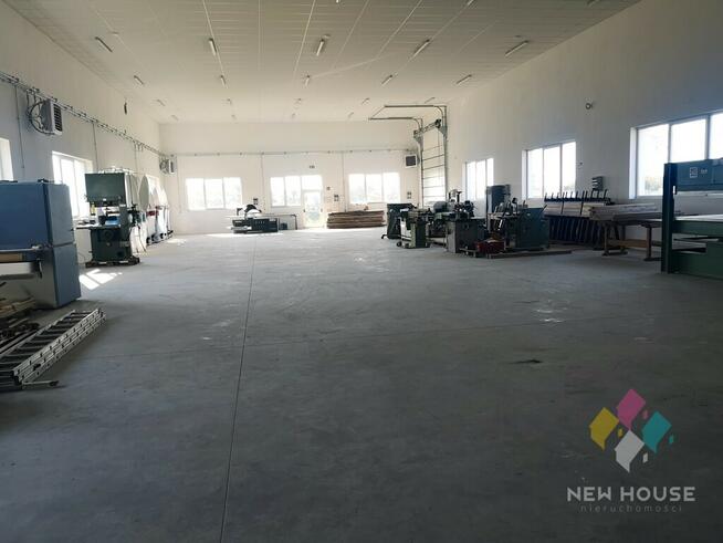 Hala - ogrzewana, 2 bramy wjazdowe, koło Ostródy