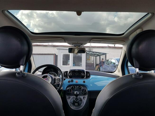 Fiat 500 1,2 Benzyna Klima Panorama Zarejestrowany Gwarancja