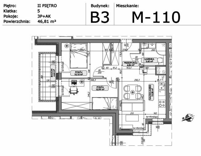 Mieszkanie Lublin Ponikwoda, Daliowa