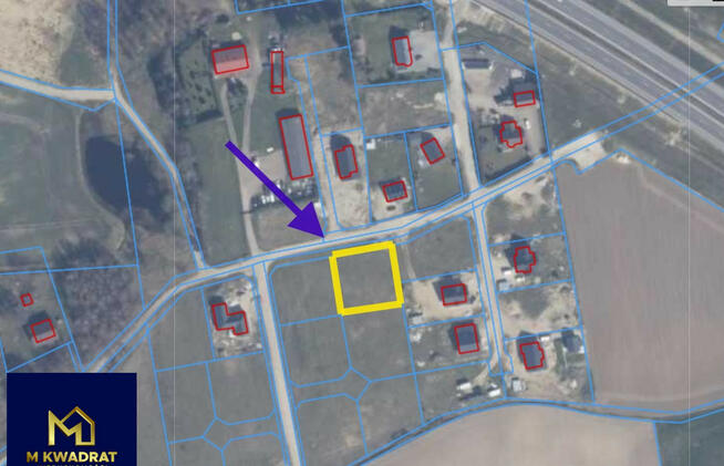 Działka budowlana Bojano gm. Szemud, Józefa Wołoszyna