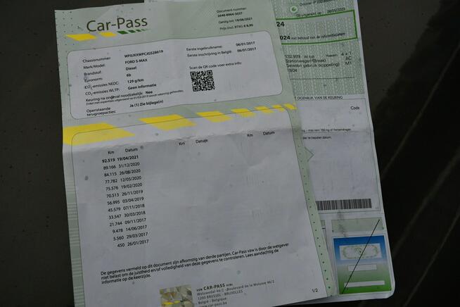 Ford S-Max 2.0 TDCi 7-osób Navi Bluetooth Nowy kpl. rozrząd, hamulce 171000km