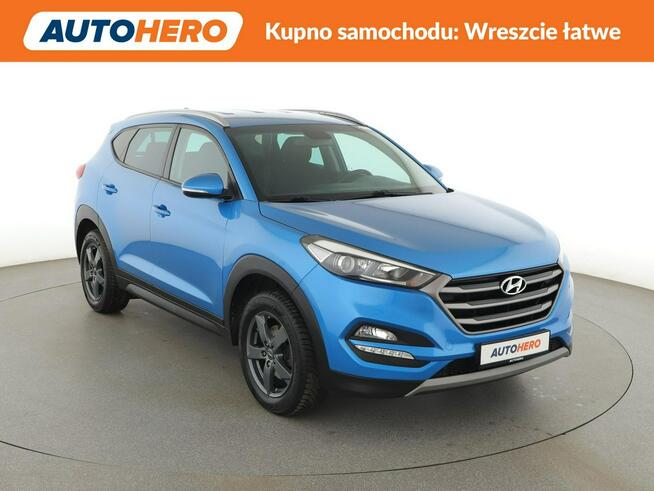 Hyundai Tucson Niski przebieg Navi Czujniki parkowania Klimatyzacja Podgrzewane fotel