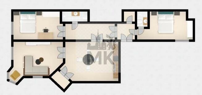 Mieszkanie Kraków Kraków-Śródmieście, Stare Miasto, Ariańska