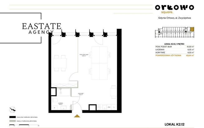 Lokal użytkowy Gdynia Orłowo, Zwycięstwa