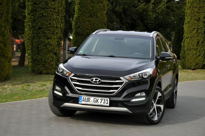 Hyundai Tucson 1.6T(177KM)*87tyś.km*Led*Duża Navi*Kamera*Reling*Skóry*I Wł*Alu19"ASO