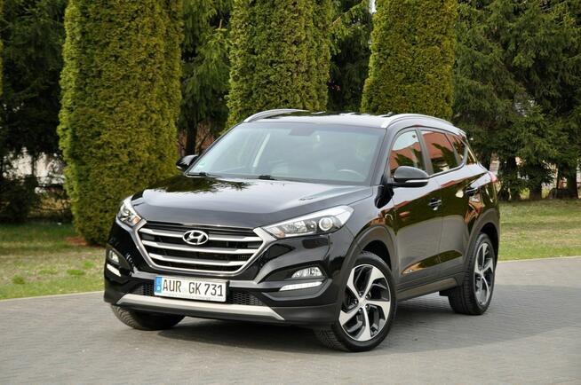 Hyundai Tucson 1.6T(177KM)*87tyś.km*Led*Duża Navi*Kamera*Reling*Skóry*I Wł*Alu19"ASO