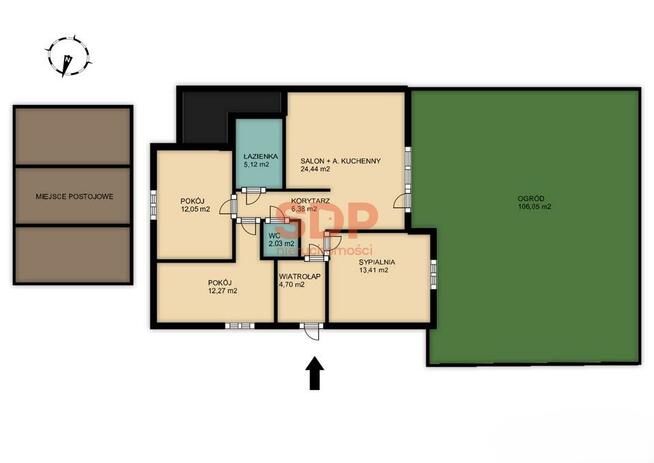 Mieszkanie Wysoka gm. Kobierzyce, Chabrowa