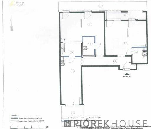 3-pokojowe mieszkanie w Markach