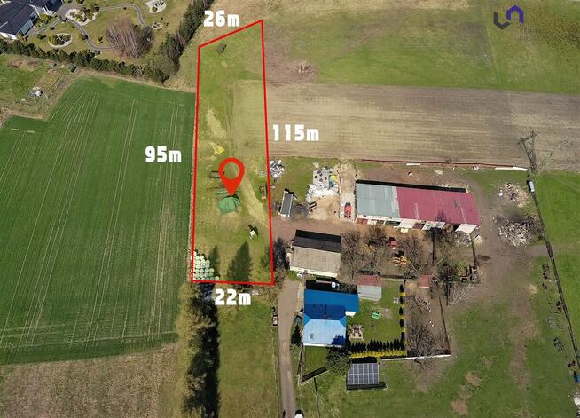 Działka budowlana Gostyń gm. Wyry