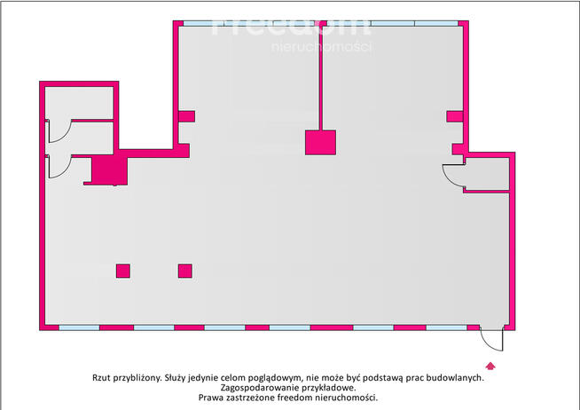 Lokal usługowy do wynajęcia na własną działalność