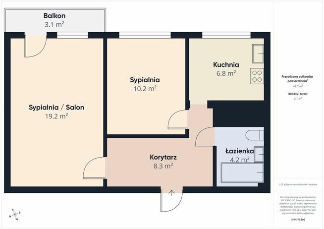 Przestronne mieszkanie blisko Parku Śląskiego
