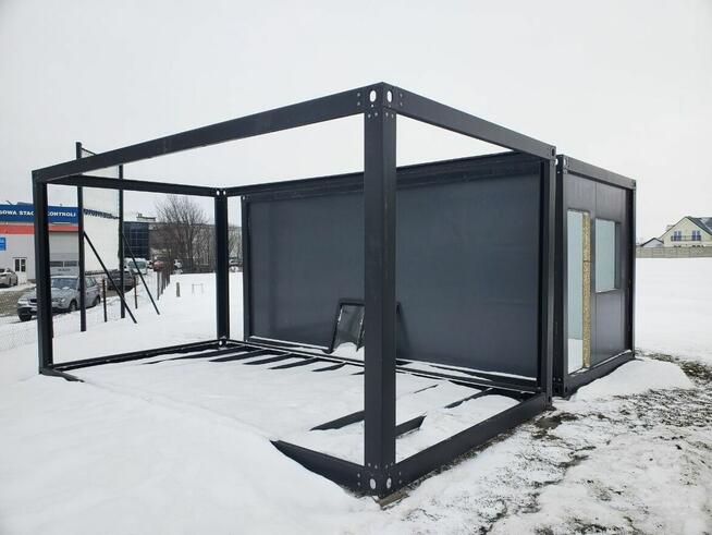 Pawilony / Kontenery wewnętrzno-zewnętrzne.