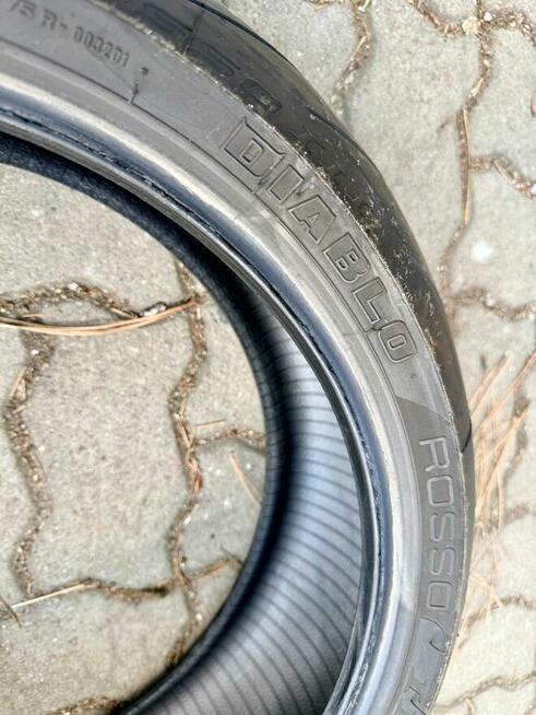 Opony motocyklowe Pirelli Diabolo Rosso 3. 190/50 ZR17+120/7