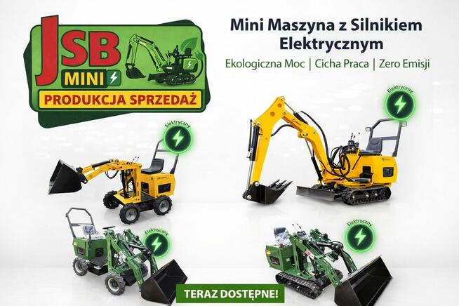 Elektryczna E Ładowarka E Koparka NOWE 2026 | PRODUCENT PL