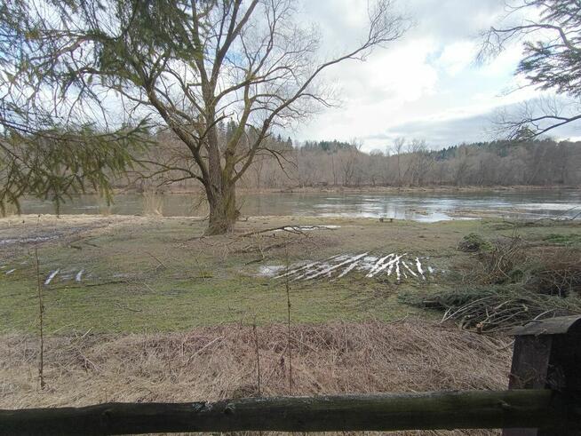 Działka pod zabudowę z dostępem do rzeki, Załuż, gmina Sanok