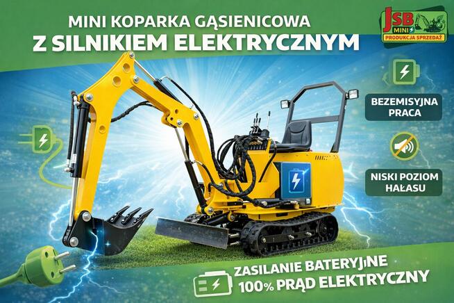 Elektryczna E Ładowarka E Koparka NOWE 2026 | PRODUCENT PL