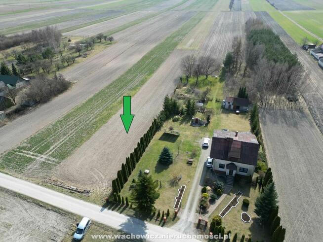 Działka budowlana z wydanymi WZ - Kamionka, gmina Kozłów