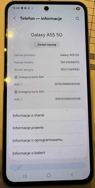 Telefon Samsung Galaxy A55 5G