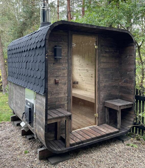 Sauny ogrodowe – beczka i kwadrat od 13900 zł RATY 0%