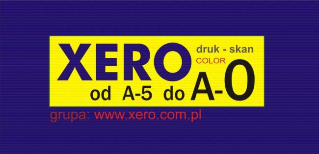 KSERO xero SKANOWANIE, DRUKOWANIE PLOTOWANIE do A-0