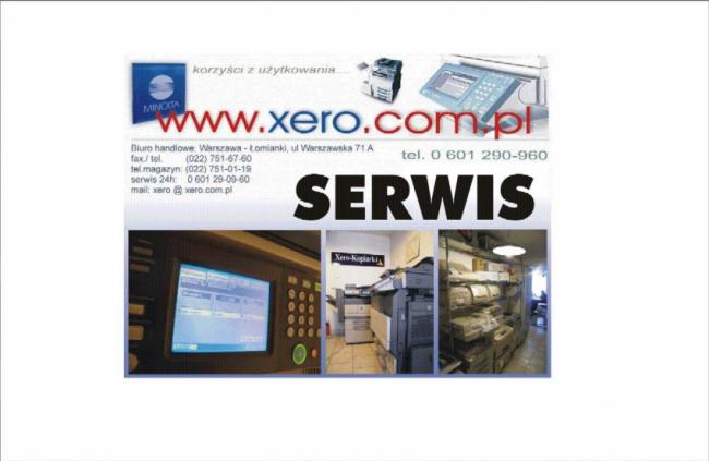 KSERO xero SKANOWANIE, DRUKOWANIE PLOTOWANIE do A-0