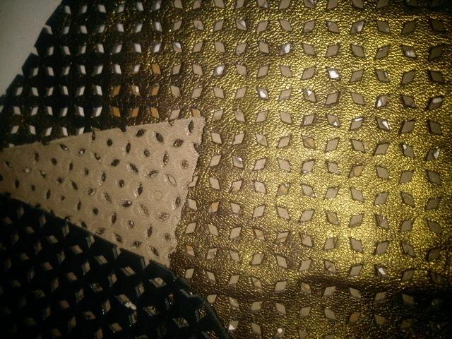 Perforacja skór , skóropodobnych.Przesiek elementów obuwia