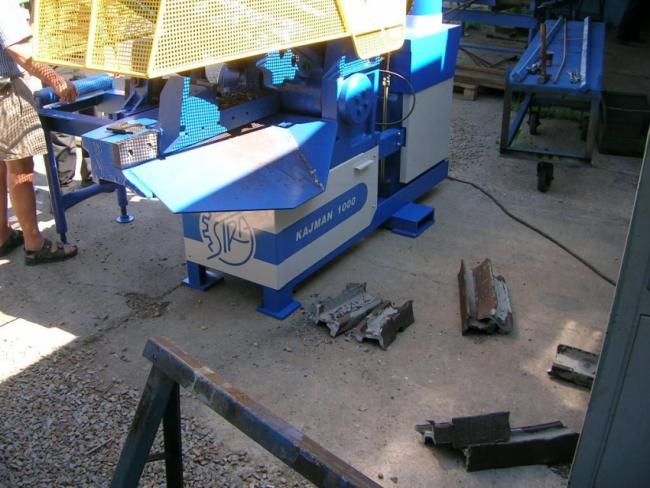 Nożyce do cięcia metalu, krokodyl do złomu, krokodylki