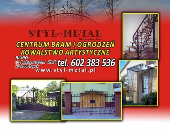 Bramy,Ogrodzenia,Balustrady,Schody,kowalstwo artystyczne