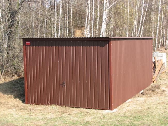 GARAŻE METALOWE - BLASZANE