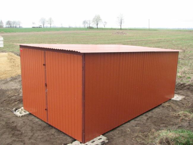 GARAŻE METALOWE - BLASZANE