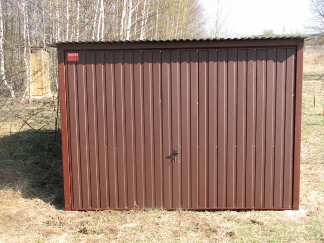 GARAŻE METALOWE - BLASZANE CAŁE WOJ. ŁÓDZKIE