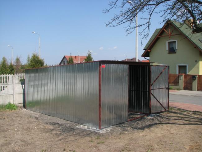 GARAŻE METALOWE - BLASZANE CAŁE WOJ. ŁÓDZKIE