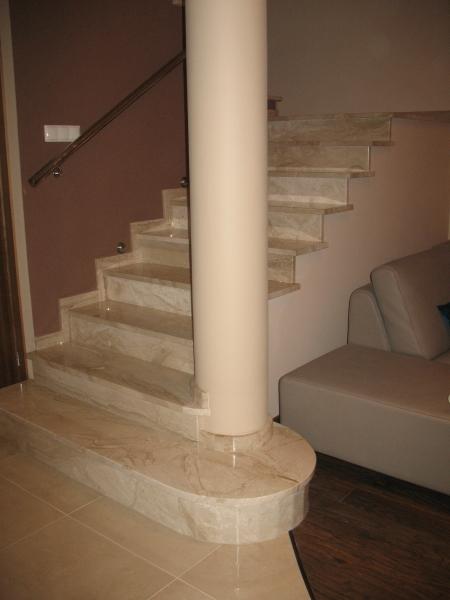 kominki - blaty kuchenne - schody granit