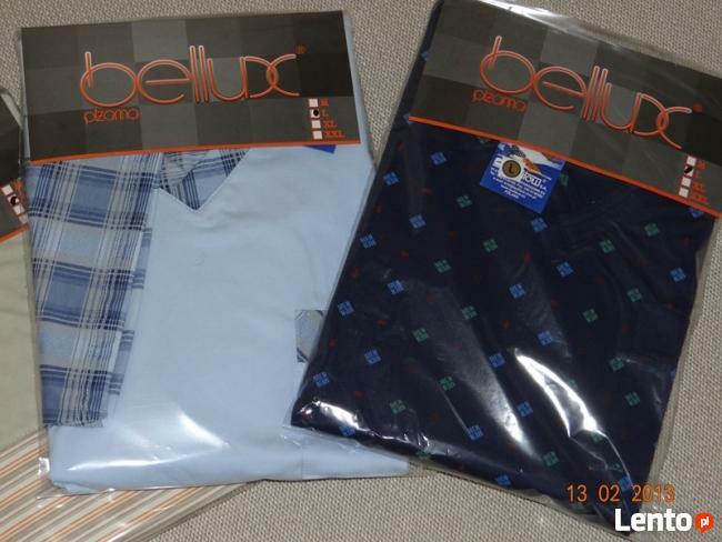 PIŻAMY,PIŻAMA,BIELIZNA,ODZIEŻ, MĘSKIE PRODUCENT ,,BELLUX