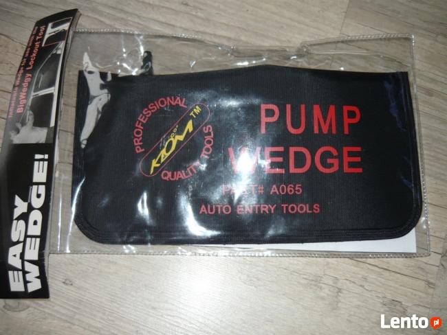 Poduszka do otwierania samochodów -rozporowa z usztywnieniem