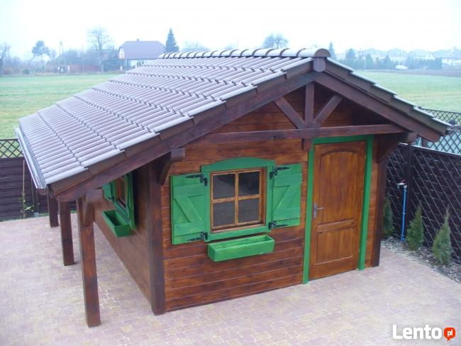 Domek drewniany Asia, ogrodowy, letniskowy, altany