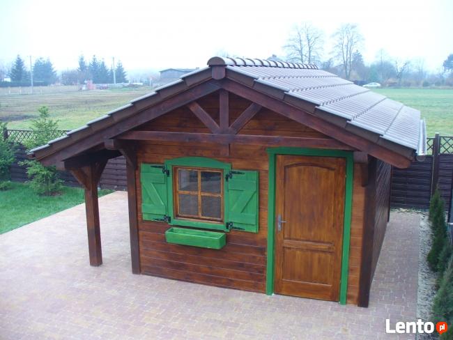 Domek drewniany Asia, ogrodowy, letniskowy, altany