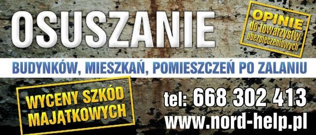 OSUSZANIE ODKAŻANIE ODGRZYBIANIE POMIARY WILGOTNOŚCI OPINIE