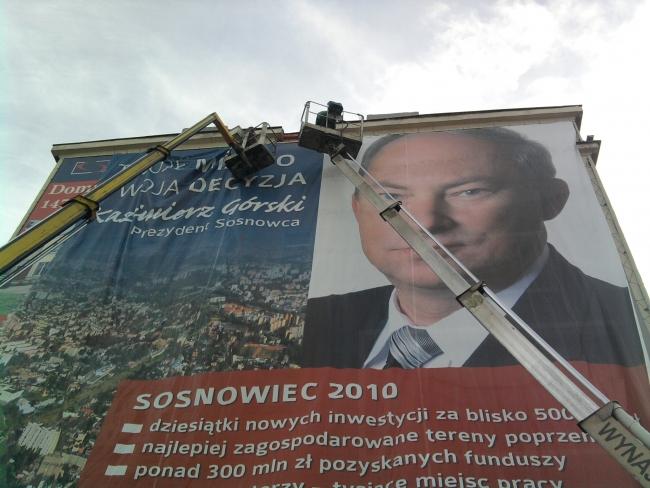 Montaż reklam Tarnowskie Góry Radzionków Piekary Śl Bytom