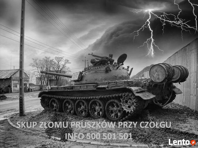 SKUP ZŁOMU PRUSZKÓW PRZY CZOŁGU