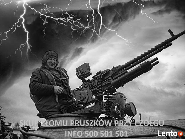 SKUP ZŁOMU PRUSZKÓW PRZY CZOŁGU