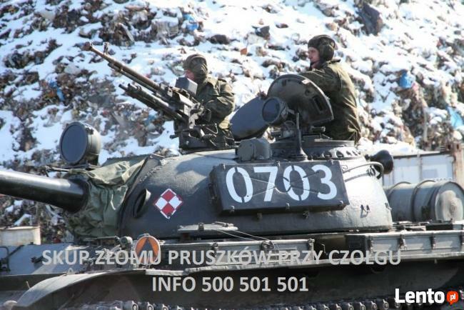 SKUP ZŁOMU PRUSZKÓW PRZY CZOŁGU