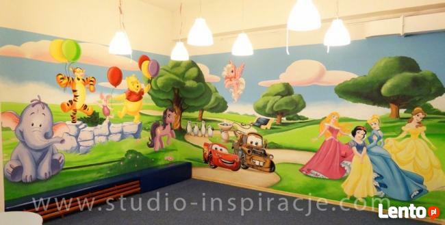 Artystyczne Malowanie Wnętrz, pokój dziecka.