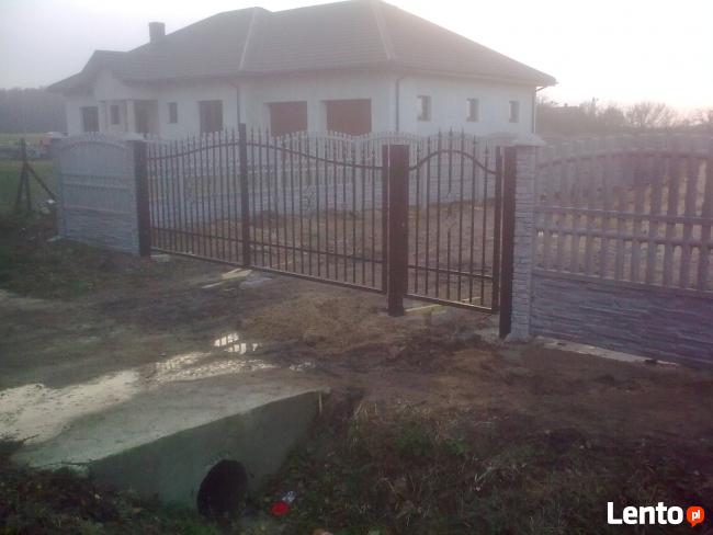 Montaż ogrodzeń- betonowych,metalowych,siatki, wiaty