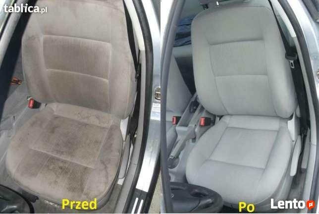 Pranie tapicerki samochodowej