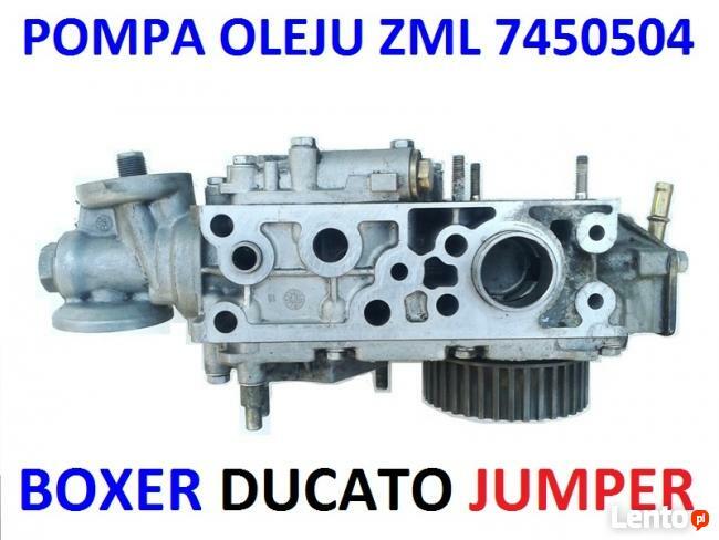 Pompa oleju 7450504 Fiat Ducato Boxer Citroen Jumper 2.8 JTD