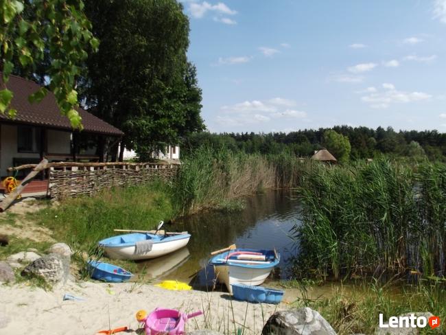 Całoroczny wypoczynek w lesie, nad jeziorem u PI. Minge