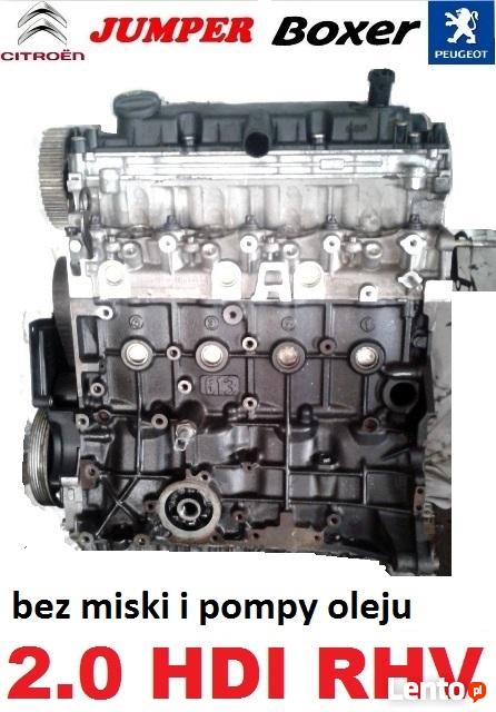Silnik słupek BEZ MISKI Citroen Jumper Peugeot Boxer 2.0 HDI